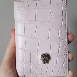 Alexander Mcqueen pink wallet